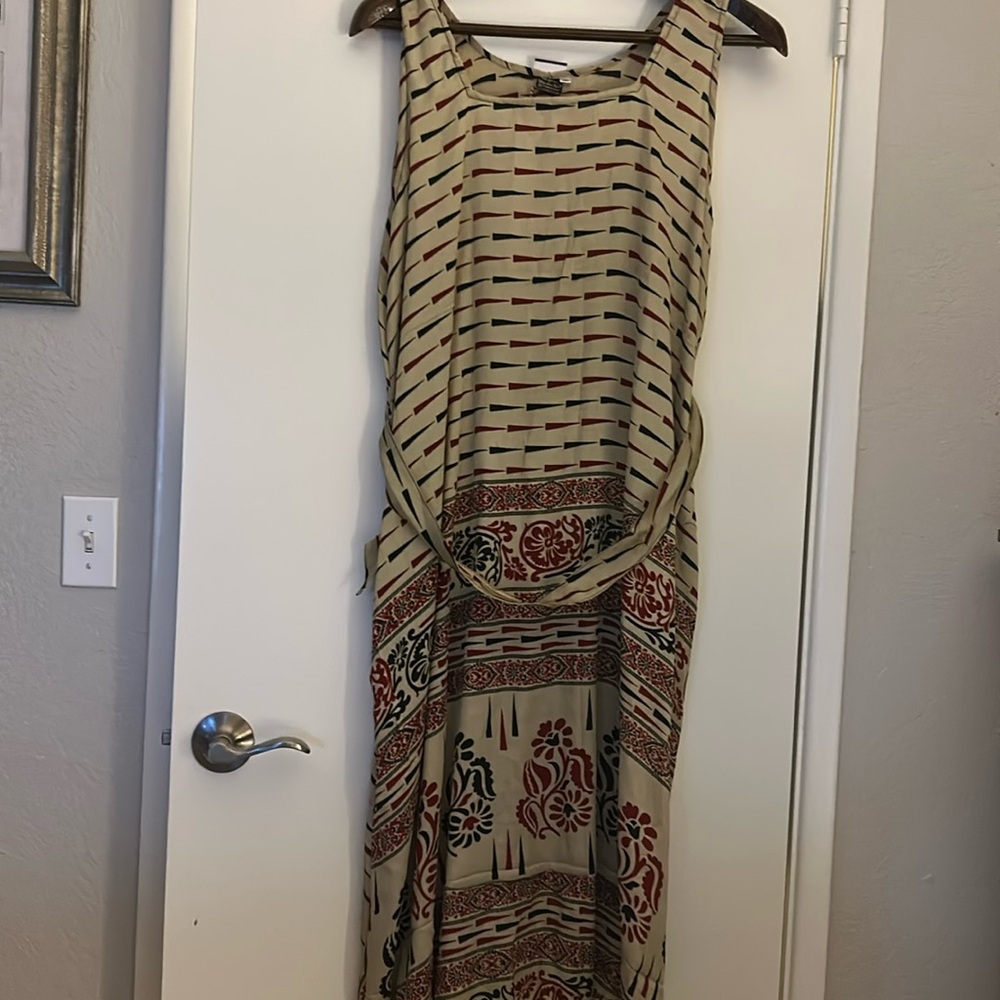 Whose Sari Now 100% silk sheath dress